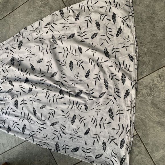 Gudrun Sjoden Floaty Maxi Midi Dress White Floral Smock Size M Boho - Picture 5 of 9